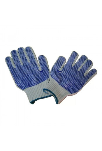 Guantes Poliester con Motas...